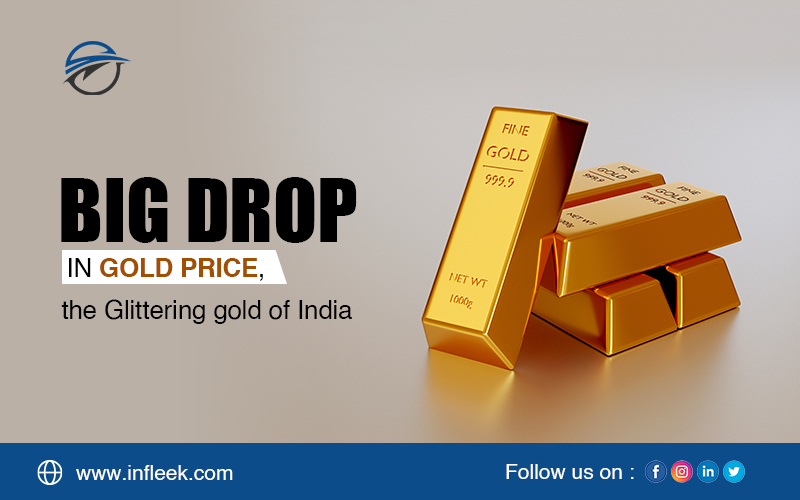 Big drop in Gold price, the Glittering gold of India